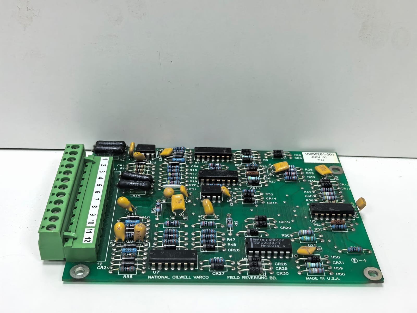 NATIONAL OILWELL VARCO 10055261-001 REV.01 NATIONAL OILWELL VARCO 10055261-001 REV.01 PCB BOARD 8
