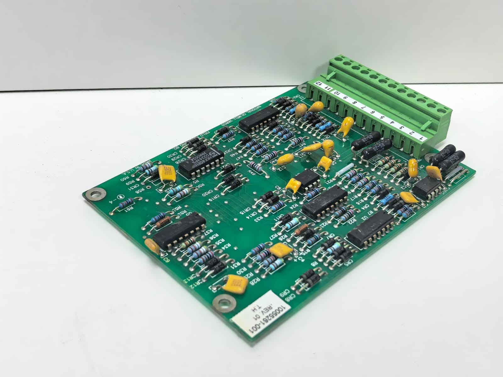 NATIONAL OILWELL VARCO 10055261-001 REV.01 NATIONAL OILWELL VARCO 10055261-001 REV.01 PCB BOARD 10