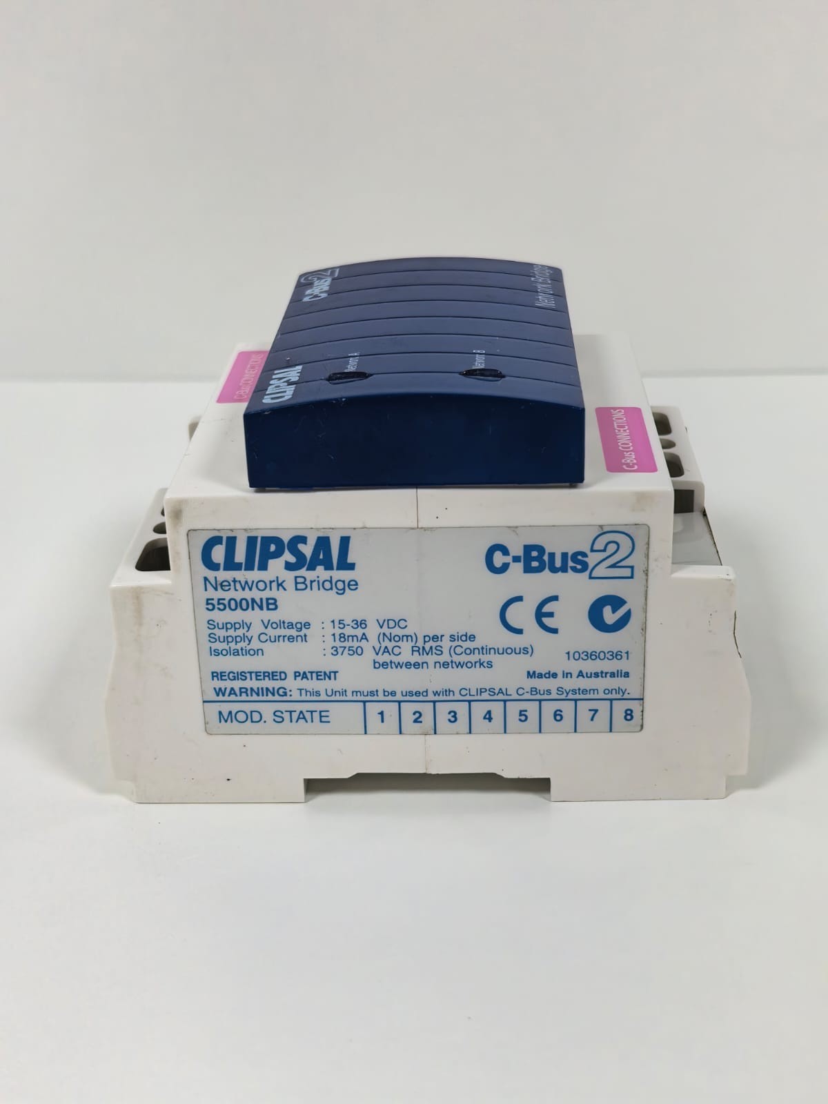CLIPSAL 5500NB CLIPSAL C-BUS2 5500NB NETWORK BRIDGE (MFG:2013) 7