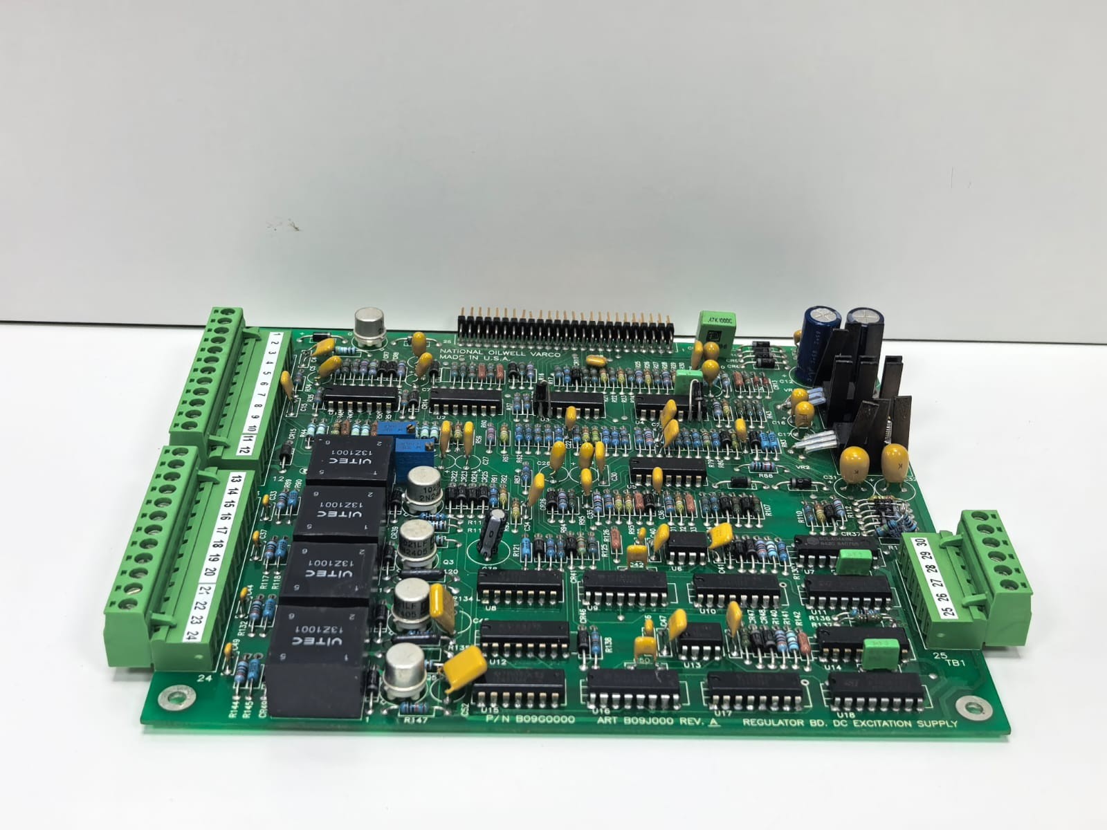 NATIONAL OILWELL VARCO B09G0000 NATIONAL OILWELL VARCO B09G0000 REGULATOR BOARD DC EXCITATION SUPPLY 4