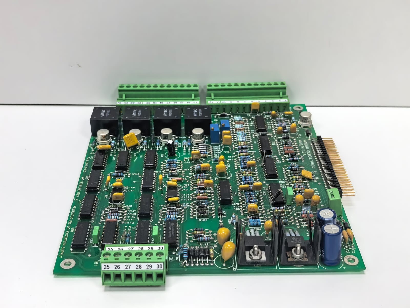 NATIONAL OILWELL VARCO B09G0000 NATIONAL OILWELL VARCO B09G0000 REGULATOR BOARD DC EXCITATION SUPPLY 6