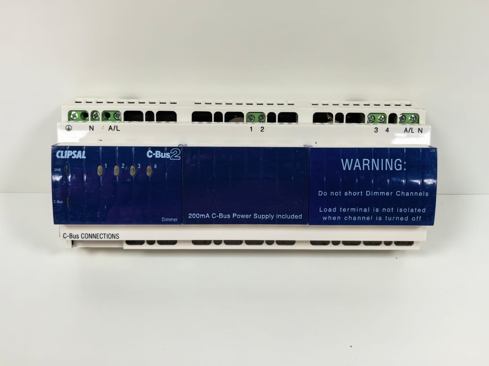 CLIPSAL L5504D2A CLIPSAL C-BUS 2 L5504D2A 4 CHANNEL DIMMER ( MFG. 2007) 2