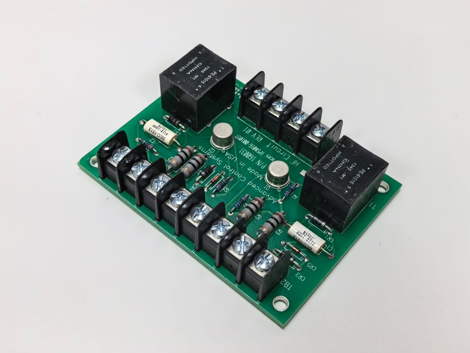 ADVANCED CONTROL SYSTEMS 160031 ADVANCED CONTROL SYSTEMS 160031 HF CIRCUIT REV.01 10