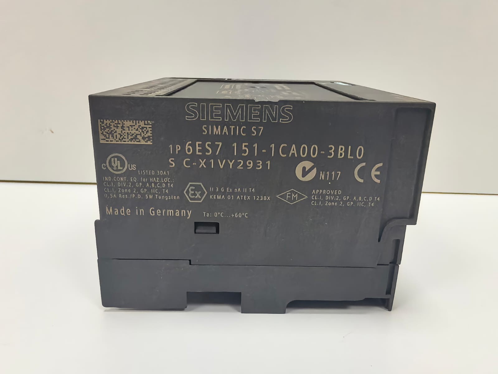 Siemens 6ES7 151-1CA00-3BL0 SIEMENS 6ES7 151-1CA00-3BL0 SIMATIC ET 200S COMPACT INTERFACE MODULE 5