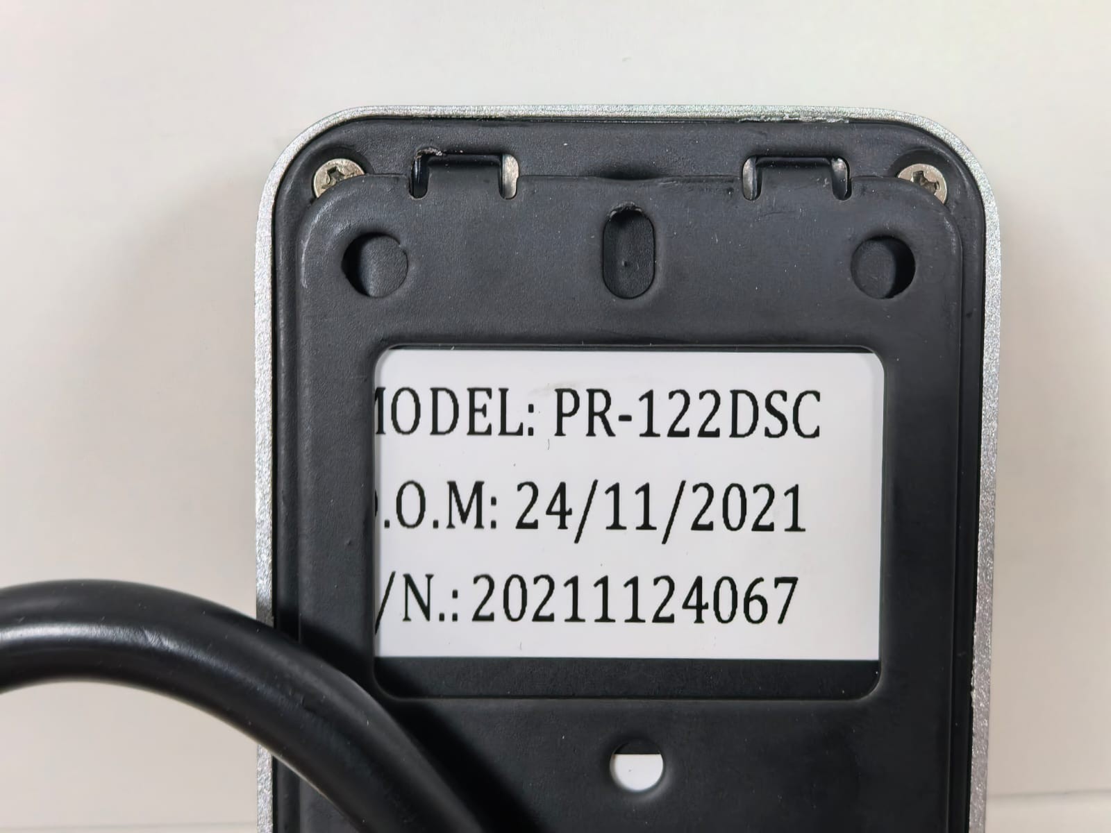 PROLINE UK PR-122DSC PROLINE UK PR-122DSC 4WIRE VIDEO INTERCOM OUTDOOR STATION 10