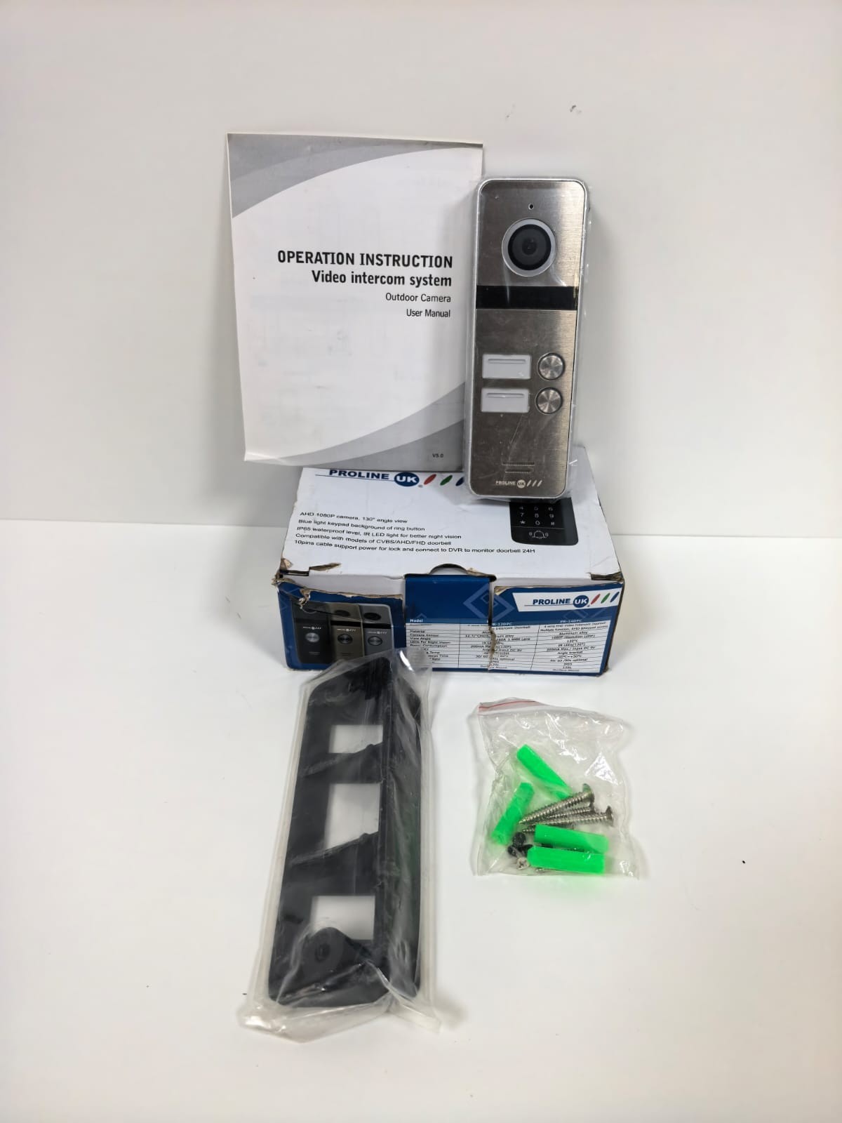 PROLINE UK PR-122DSC PROLINE UK PR-122DSC 4WIRE VIDEO INTERCOM OUTDOOR STATION 1
