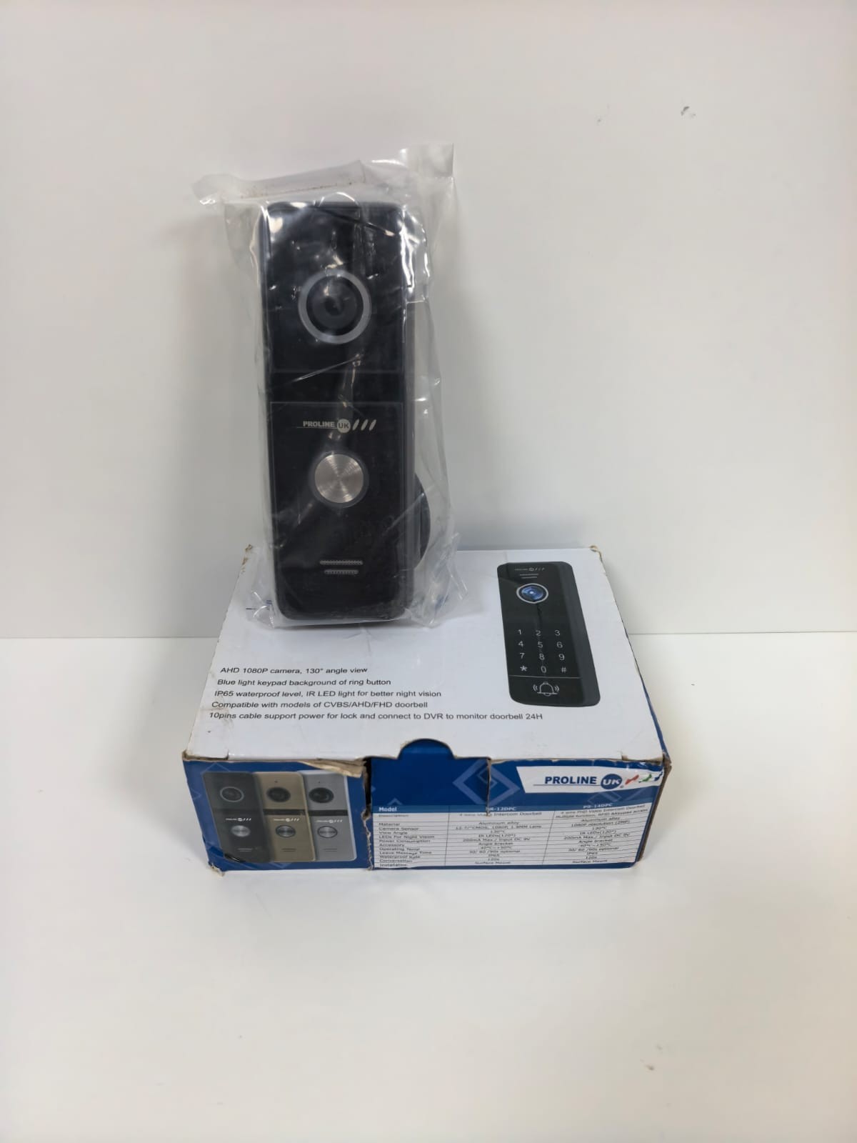 PROLINE UK PR-12DPC PROLINE UK PR-12DPC 4 WIRE VIDEO INTERCOM OUTDOOR STATION 2