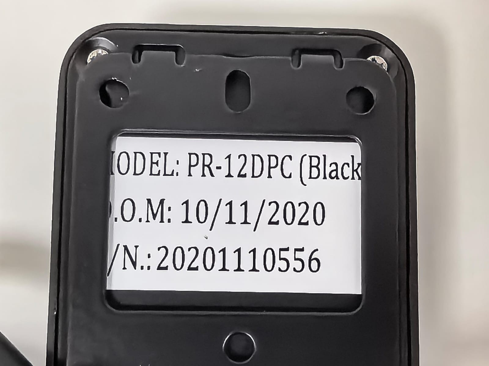 PROLINE UK PR-12DPC PROLINE UK PR-12DPC 4 WIRE VIDEO INTERCOM OUTDOOR STATION 8
